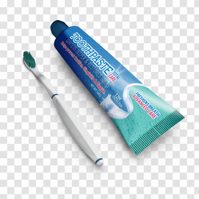 Toothpaste Mockup Graphic Design Toothbrush - Packaging And Labeling Transparent PNG