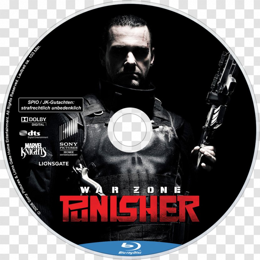 Ray Stevenson Punisher: War Zone 4K Resolution The Punisher - Marvel Comics Transparent PNG