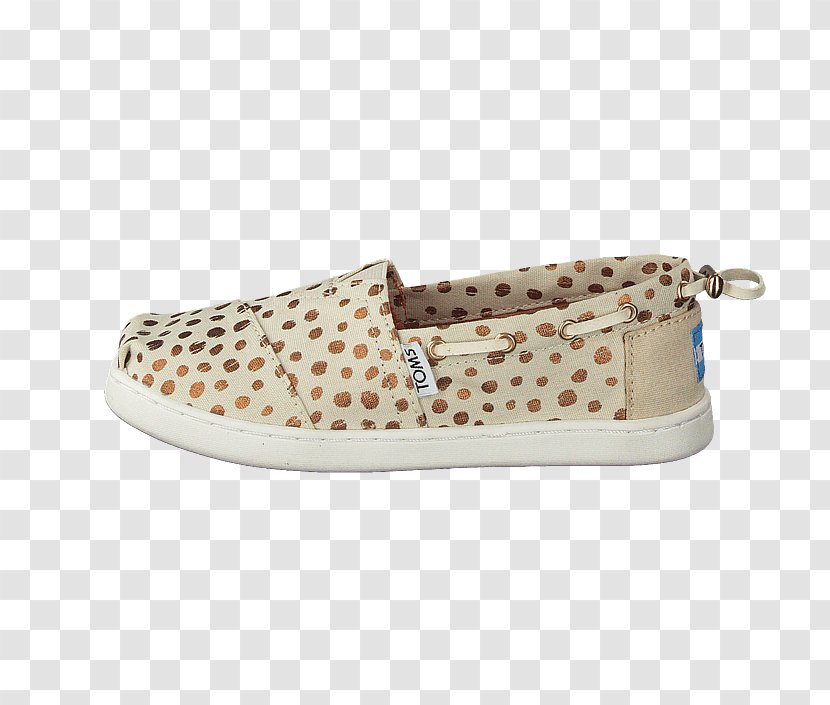 Slip-on Shoe Espadrille Footway Group Toms Shoes - White - Gold Dots Transparent PNG