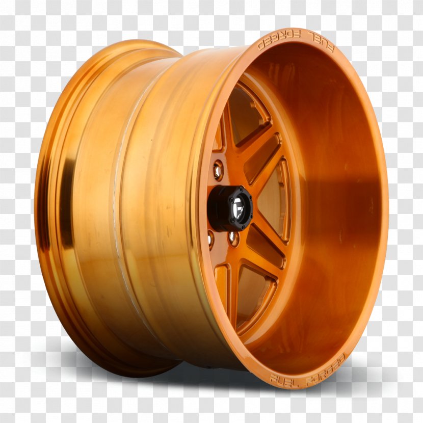 Alloy Wheel Copper Bronze Custom - Forging Transparent PNG
