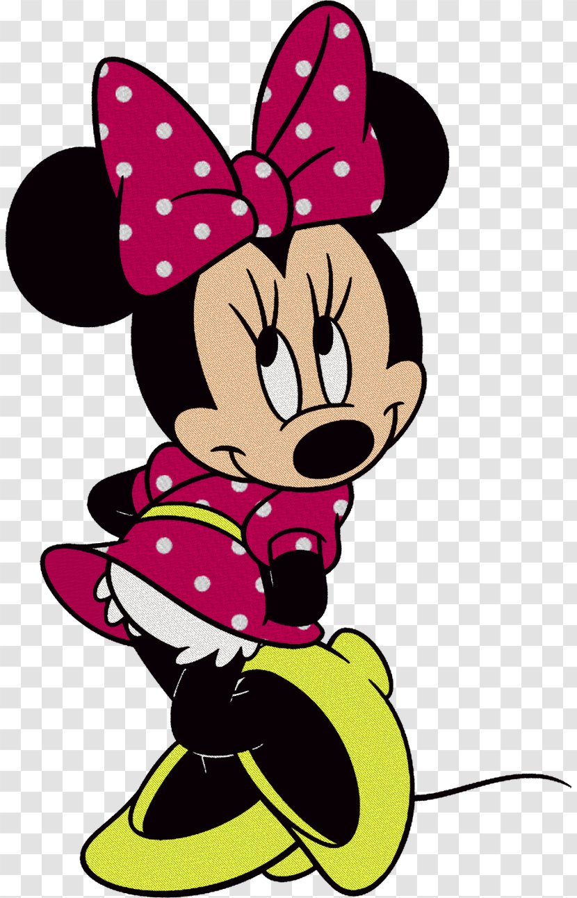 Minnie Mouse Mickey Donald Duck Pluto Clip Art - Insect - MINNIE Transparent PNG
