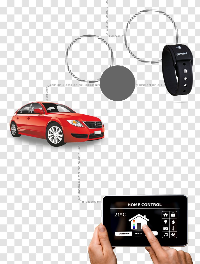 Car Door Electronics Gemalto Digital Security - Automotive Design Transparent PNG