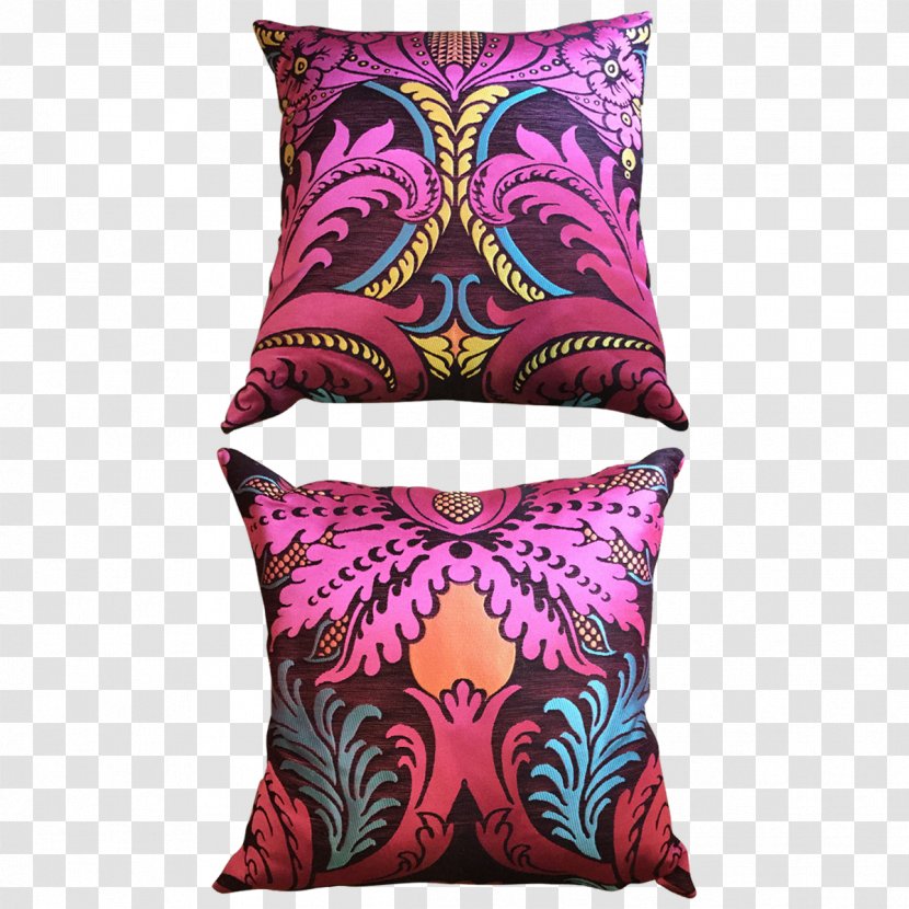 Throw Pillows Cushion Damask Couch - Textile - Chinese Style Retro Floor Lamp Transparent PNG
