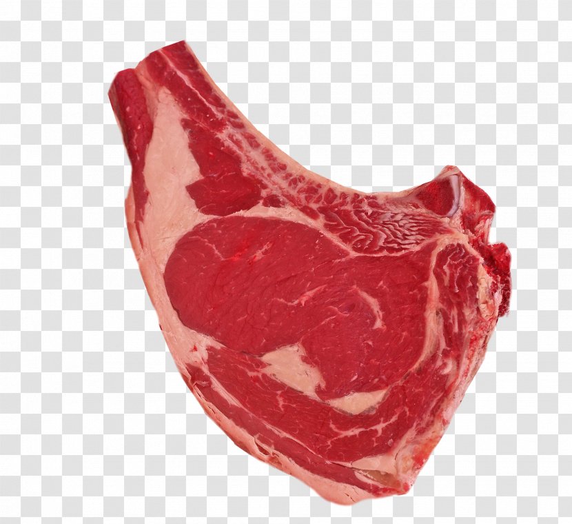 Cecina Ham Game Meat Veal Chop - Cartoon Transparent PNG