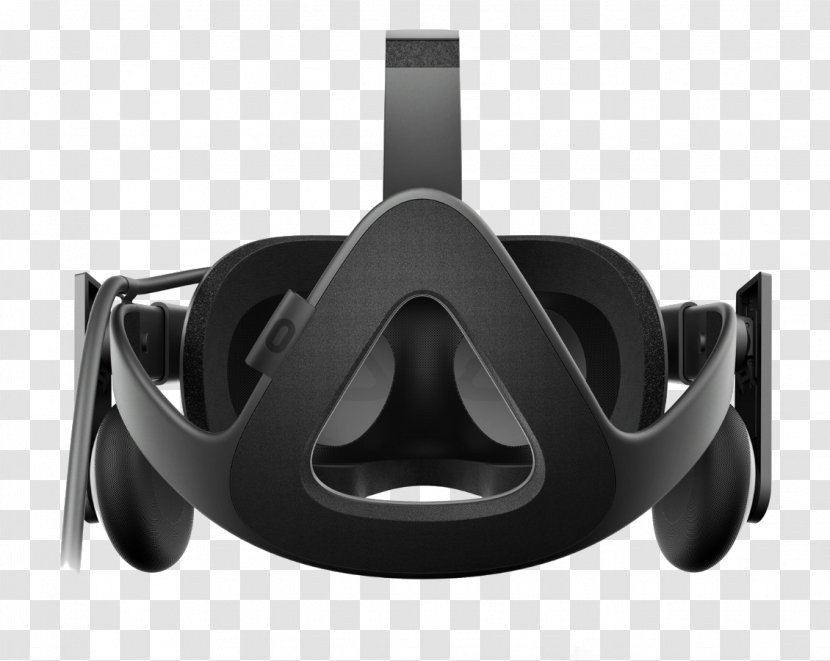 Oculus Rift HTC Vive Virtual Reality Headset Head-mounted Display Samsung Gear VR - Black Transparent PNG