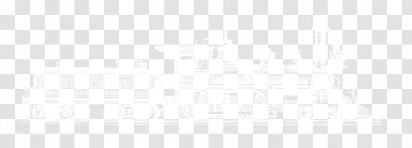 Black And White Pattern - Train Transparent PNG