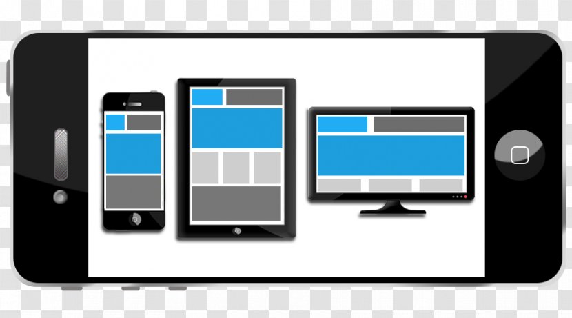 Responsive Web Design User Experience Mobile Webseite Phones Marketing - Communication Transparent PNG