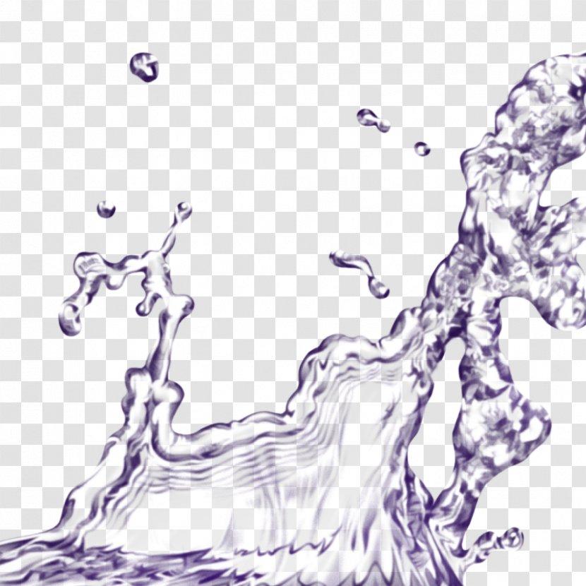 Water Layers Drop - Heart Transparent PNG