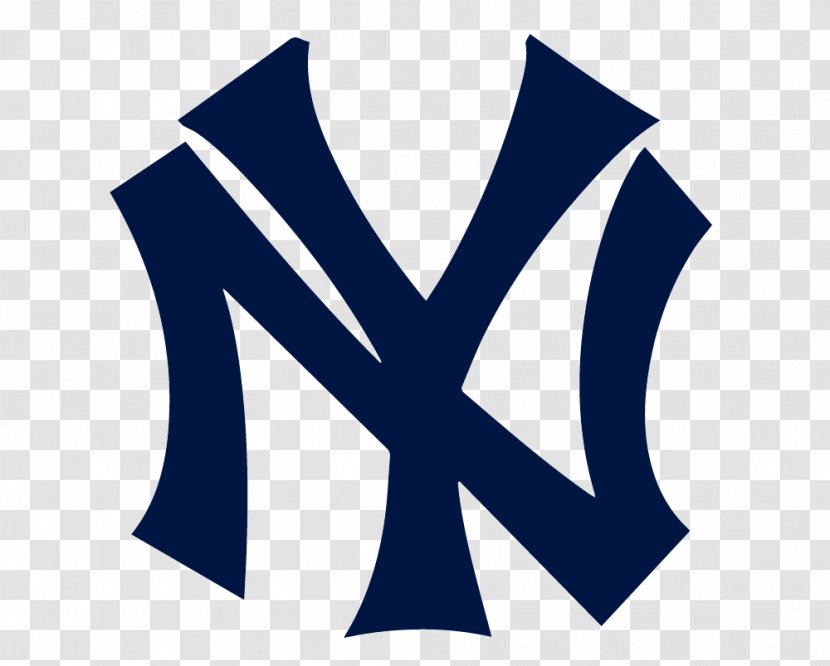 Logos And Uniforms Of The New York Yankees Yankee Stadium MLB Rangers - Blue Transparent PNG
