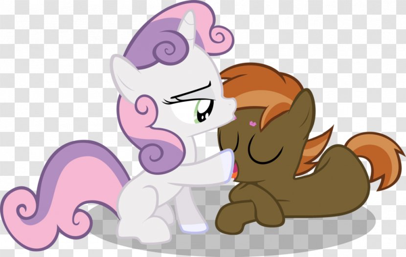 Pony Sweetie Belle Art Equestria Daily Horse - Heart - Flower Transparent PNG