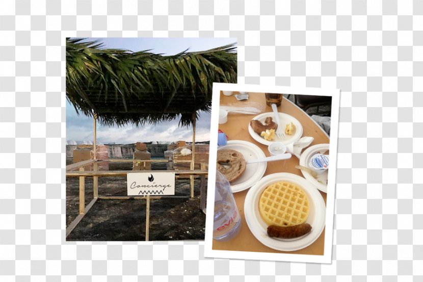 Fyre Festival Breakfast Food Villa - Frame Transparent PNG