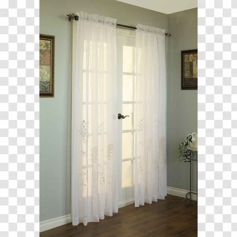 Curtain Window Covering Sheer Fabric Shade - Treatment Transparent PNG