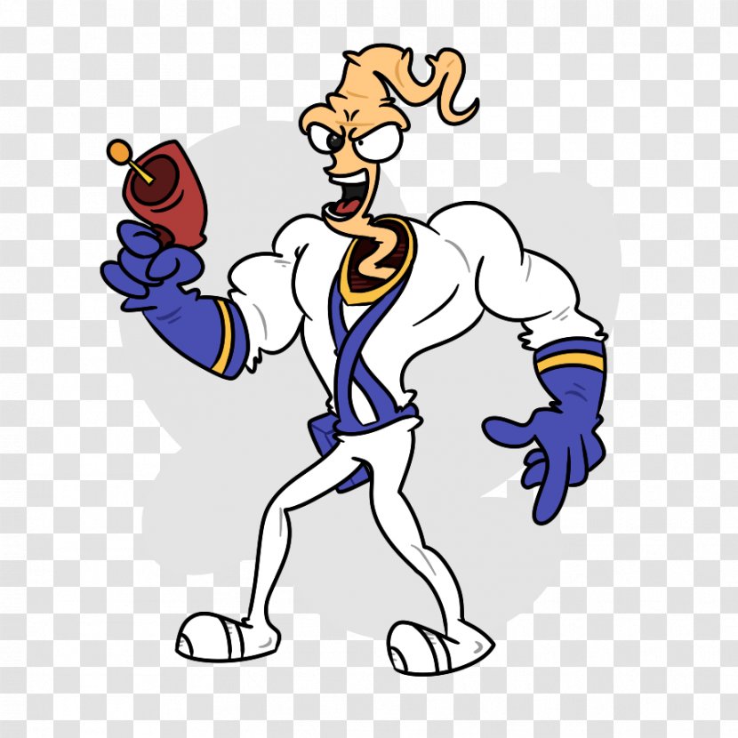 Earthworm Jim 2 Connect Video Game - Cartoon - Tree Transparent PNG