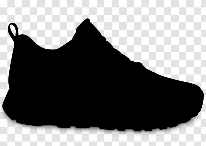 Shoe Walking Product Design Font - Sneakers - Blackandwhite Transparent PNG
