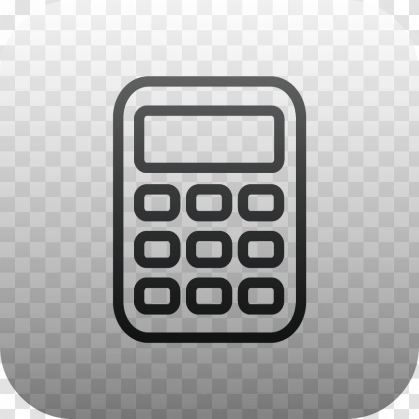 Calculator - Multimedia - Budget Transparent PNG