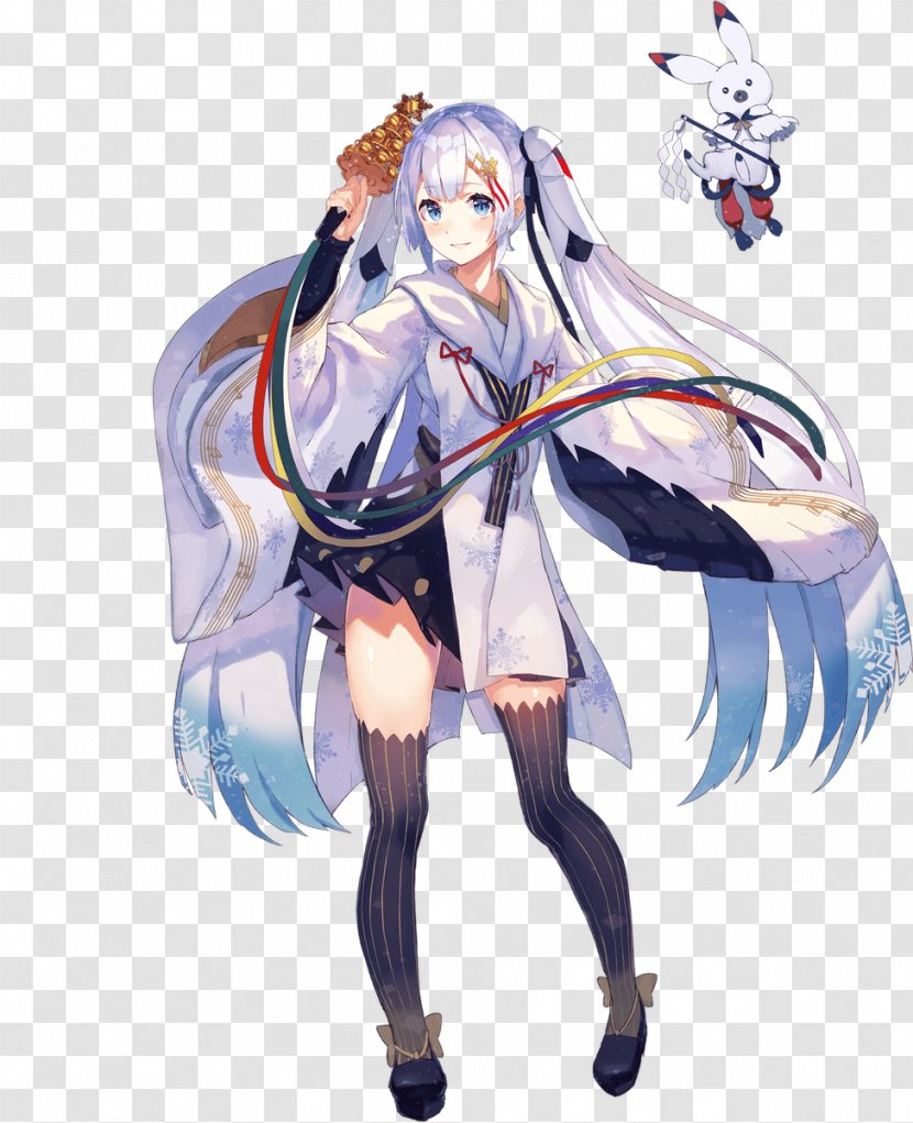 Hatsune Miku Cosplay 雪未來 Costume Vocaloid - Heart - October 2019 Transparent PNG
