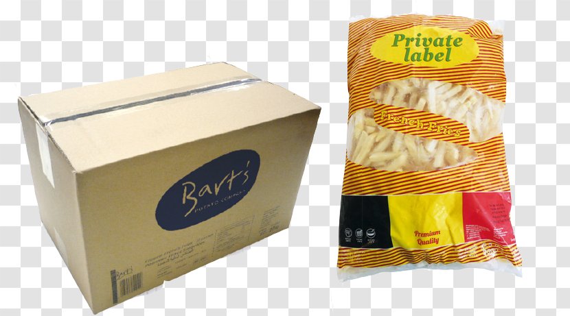 Box Packaging And Labeling French Fries Carton Ingredient - Food - Wedges Transparent PNG