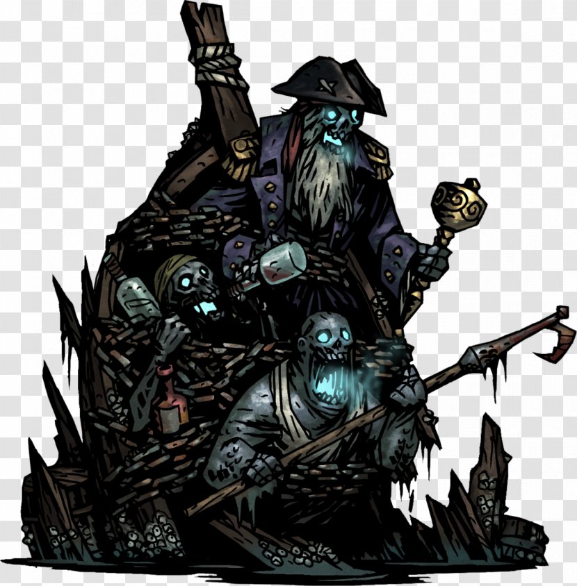 Darkest Dungeon The Crew Crawl Drowning - Ship - Smudge Transparent PNG