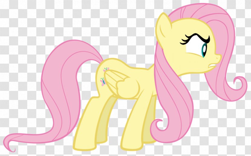 Pony Fluttershy Rainbow Dash Horse - Silhouette Transparent PNG