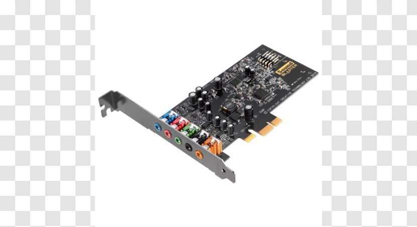 Creative Sound Blaster Audigy Fx Cards & Audio Adapters 5.1 Surround PCI Express - Computer Transparent PNG