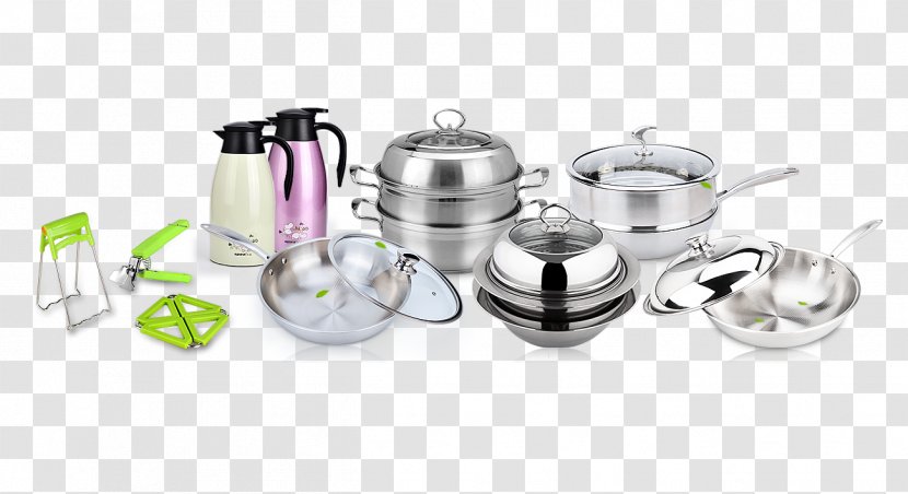 Kitchen Utensil Cookware And Bakeware Kitchenware Stainless Steel - Glass - Utensils Transparent PNG