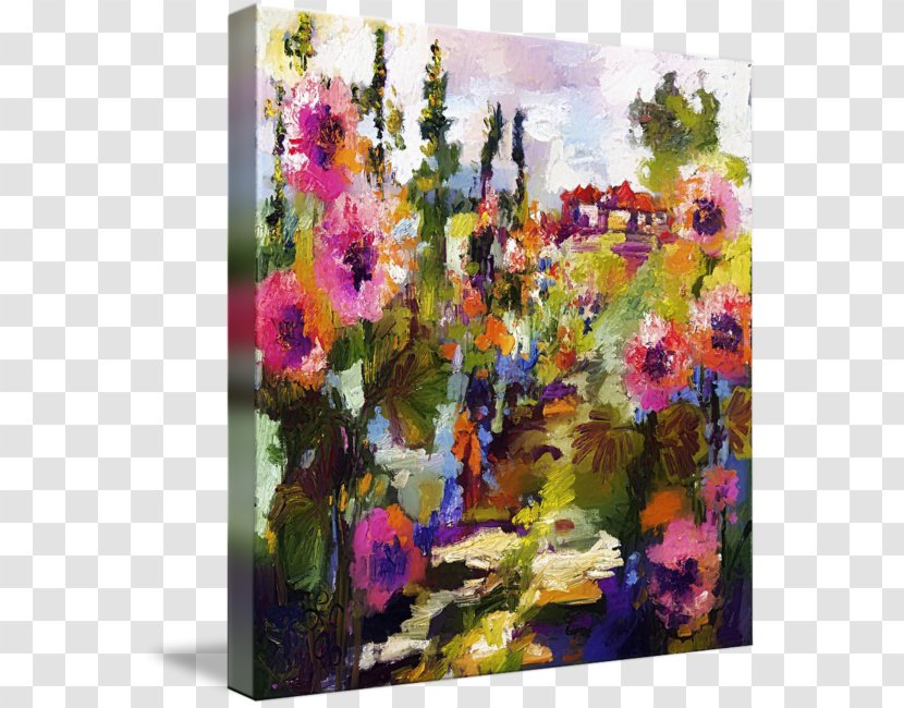 Floral Design Starry Night Over The Rhône Café Terrace At Modern Art - Oil Painting Transparent PNG