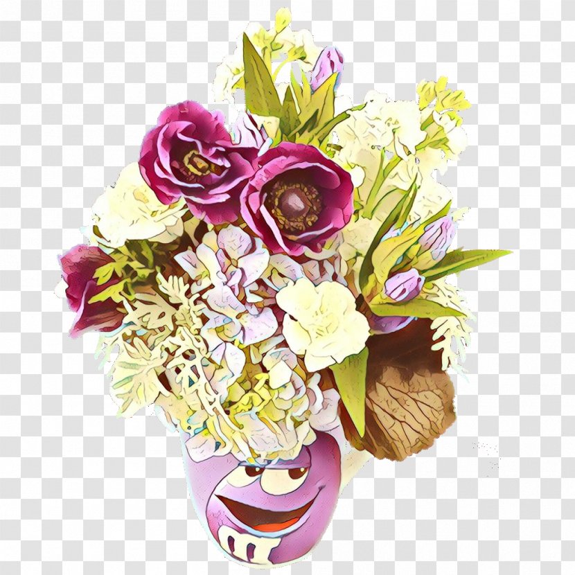 Floral Design - Violet Transparent PNG
