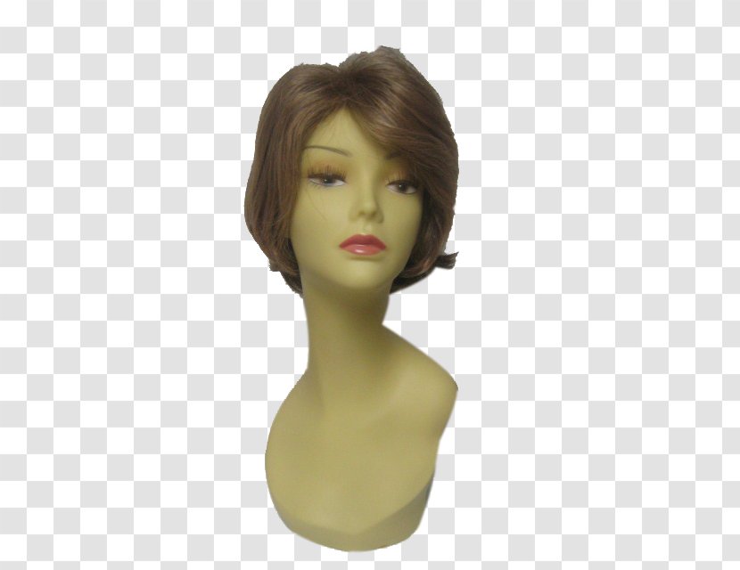 Brown Hair Mannequin - Wig Short Transparent PNG