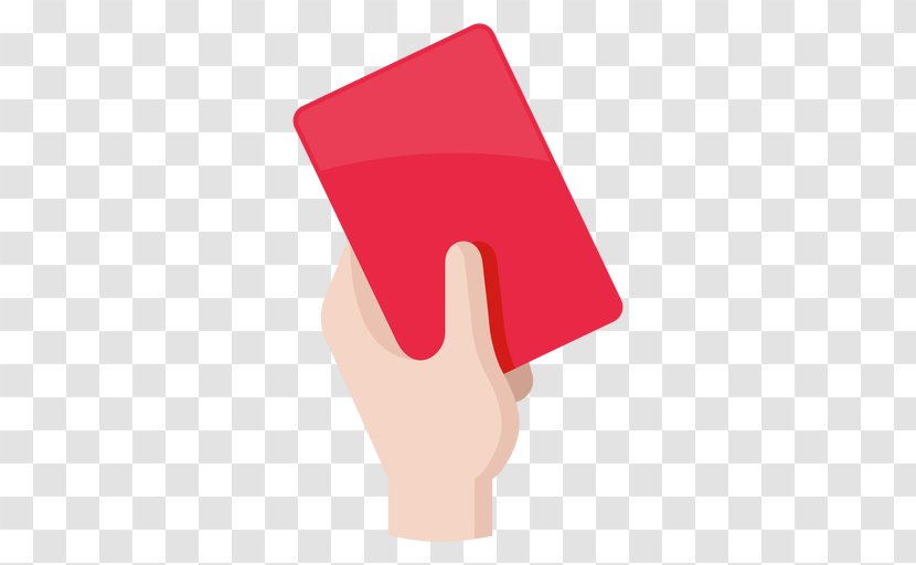 Penalty Card Red Football Transparent PNG