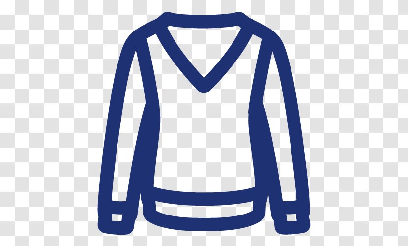 Sleeve Shoulder Logo Top Outerwear - Blue - Pull Transparent PNG