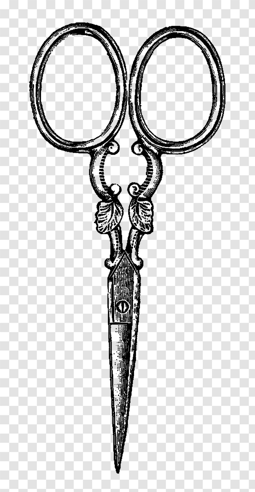Scissors Drawing Clip Art - Sewing - Embroidery Transparent PNG