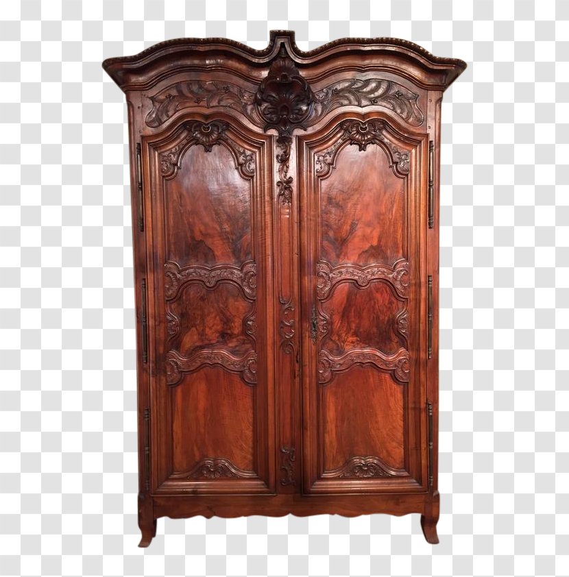Cupboard Furniture Chiffonier Armoires & Wardrobes Wood Stain - Exquisite Carving. Transparent PNG