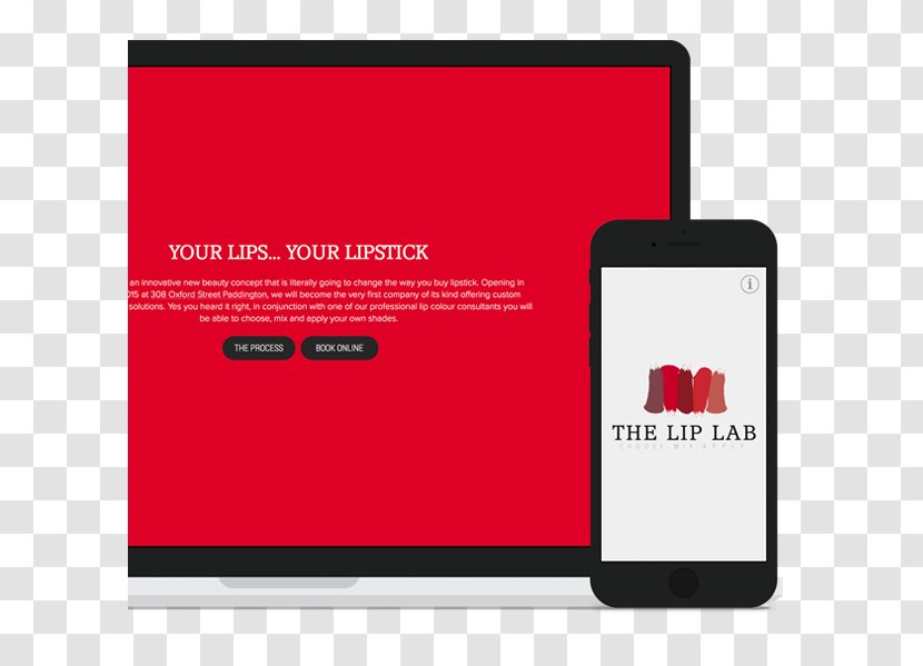 The Lip Lab Logo Brand - Text - Design Transparent PNG