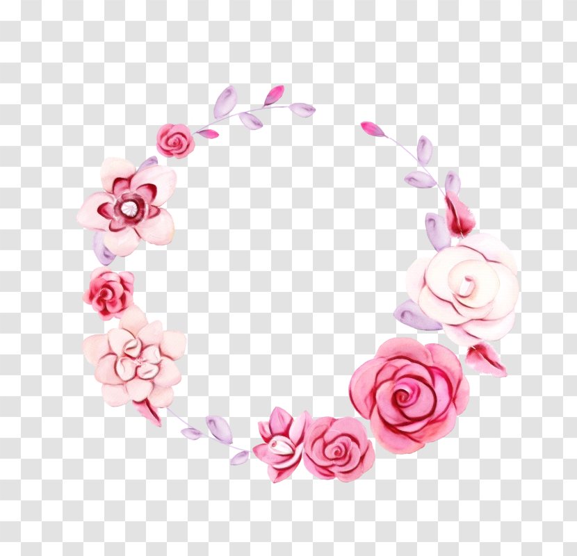 Rose Floral Design Wreath Flower - Order - Picture Frames Transparent PNG