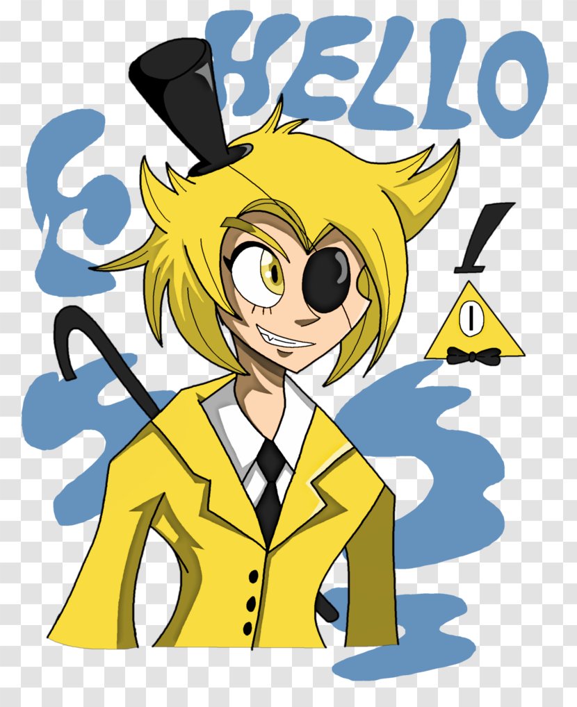Bill Cipher Mabel Pines Art Text - Tree - Human Transparent PNG