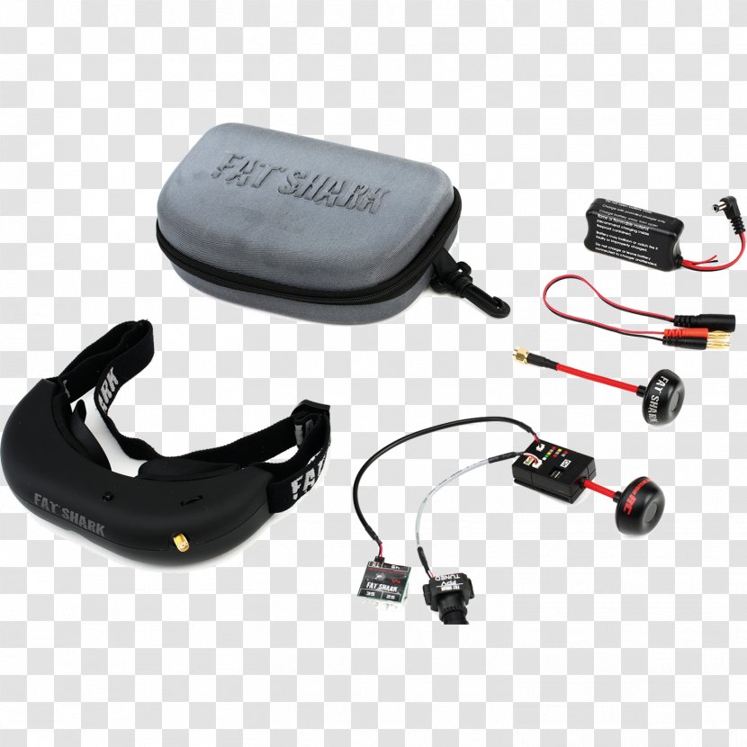 Fat Shark First-person View Radio-controlled Car FatShark Base SD FPV Headset Goggle Dominator V3 Goggles - Radiocontrolled - Bundles Transparent PNG