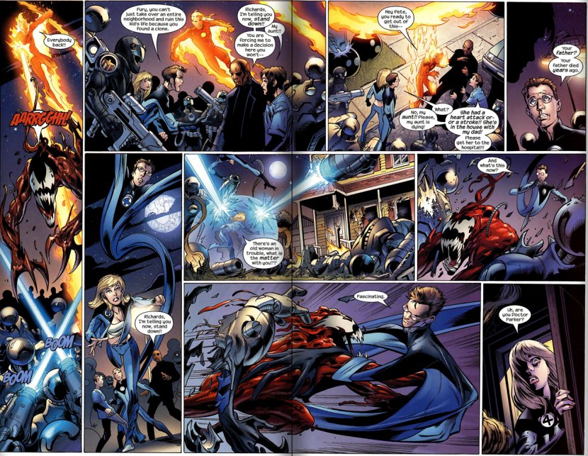 The Night Gwen Stacy Died Spider-Man Clone Saga Venom - Tree - Human Torch Transparent PNG
