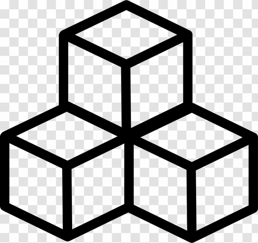 Cube Icon Design - Rectangle Transparent PNG