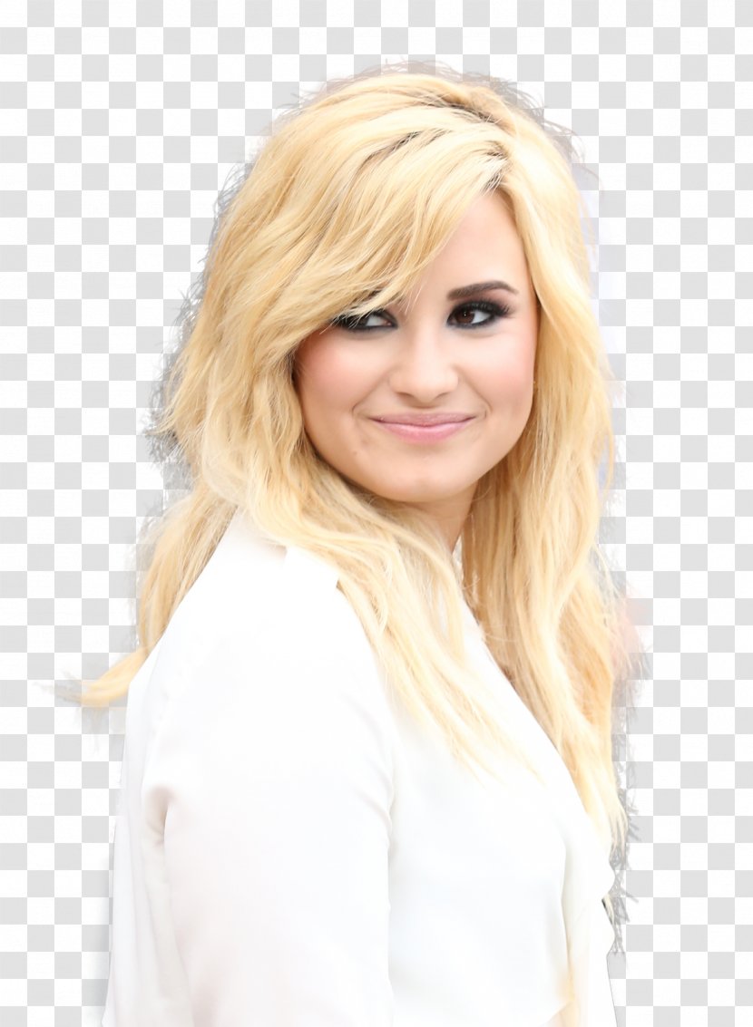 Demi Lovato Eye Shadow Celebrity Blond Cool For The Summer - Chin Transparent PNG