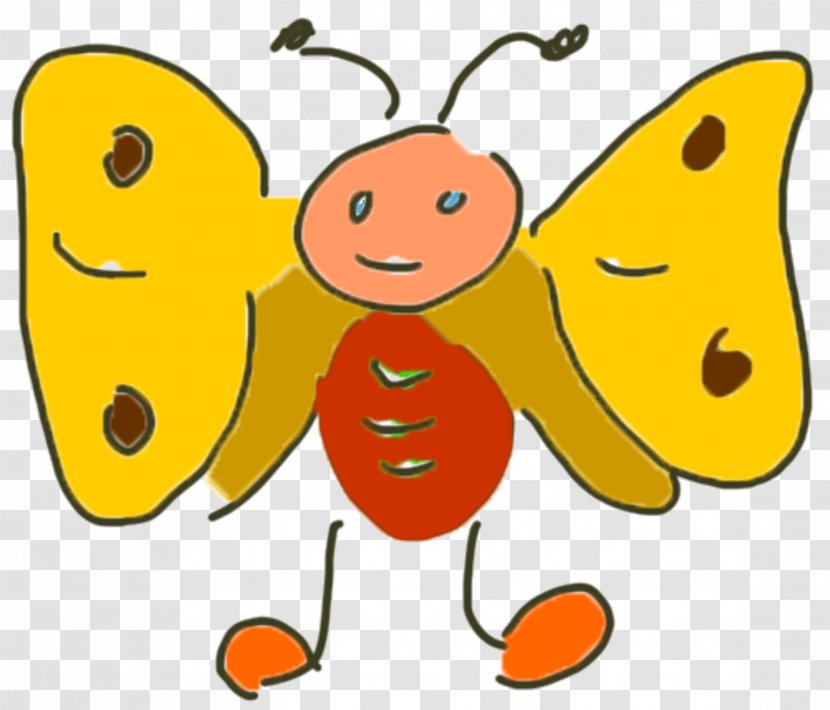 Insect Yellow Food Clip Art - Pollinator Transparent PNG