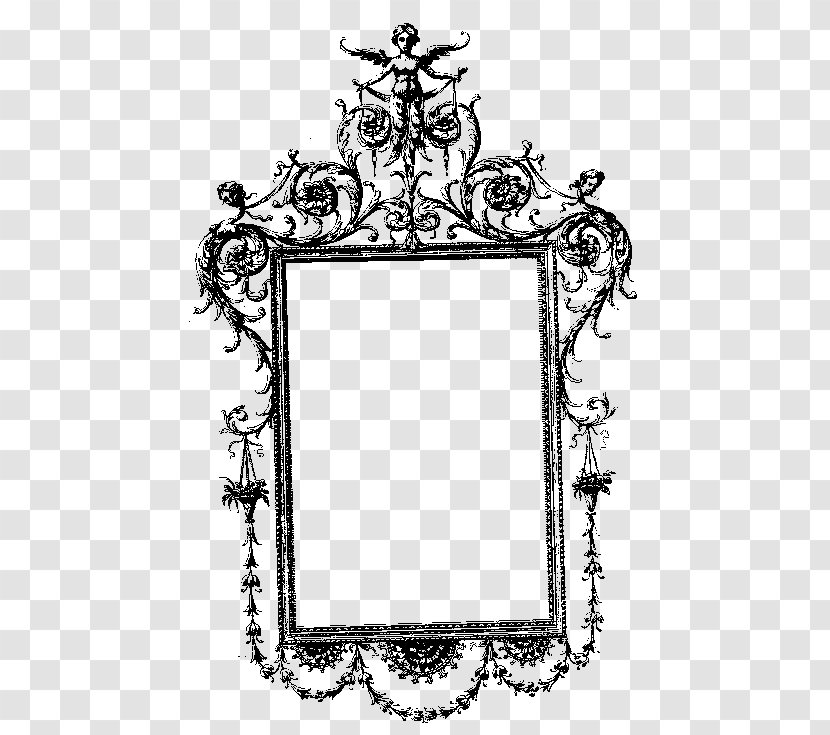 Picture Frames White Candlestick Pattern - Rectangle - Yi Transparent PNG
