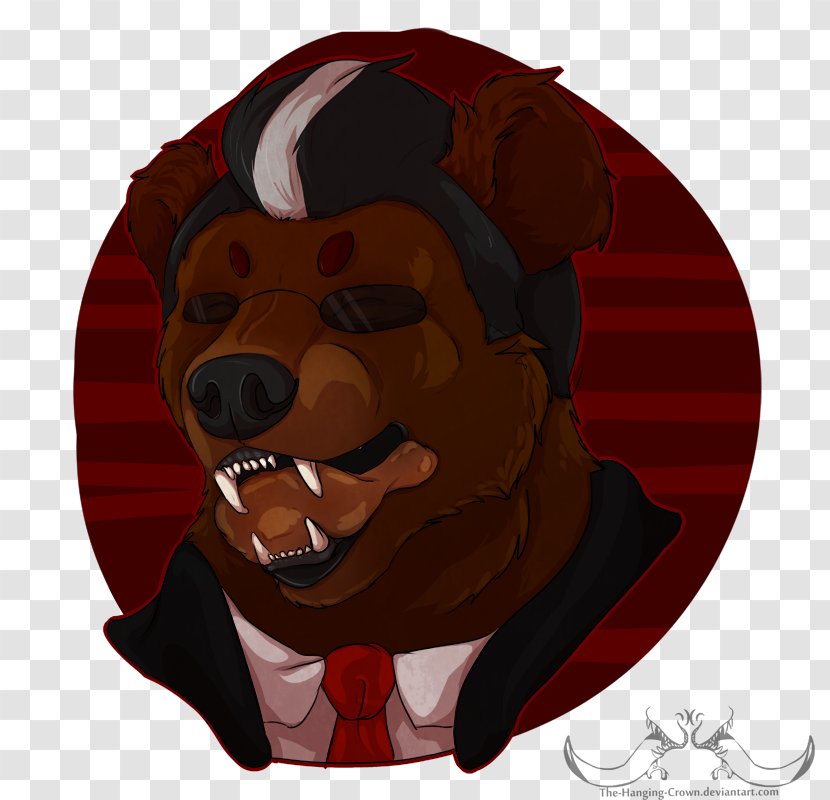 Snout Character Animated Cartoon - Face - Bear Crown Transparent PNG