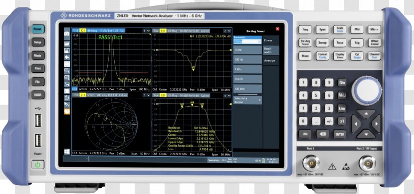 Network Analyzer Analyser Spectrum Radio Frequency Hertz - Measurement Transparent PNG