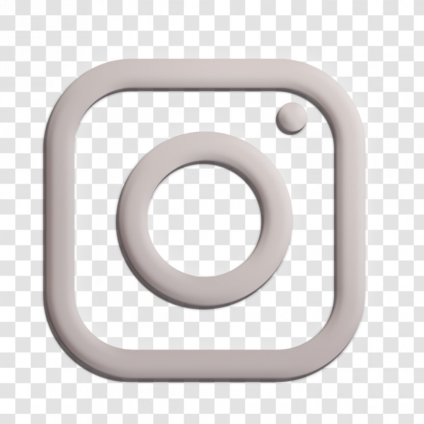 Instagram Icon Logo Media - Metal - Rectangle Transparent PNG