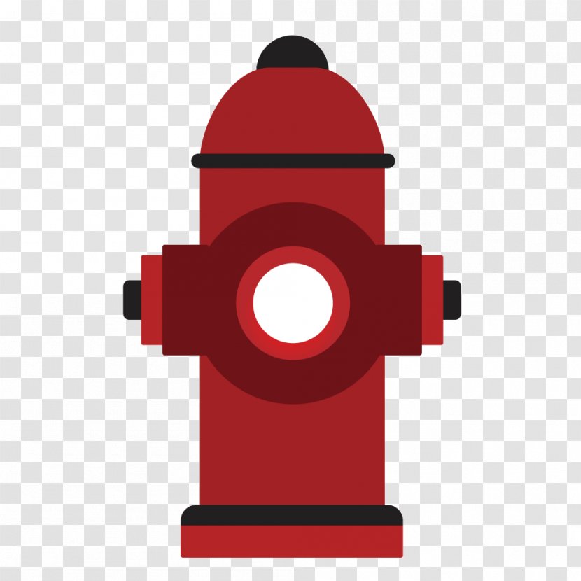Fire Hydrant Firefighter Firefighting Engine - Vector Transparent PNG
