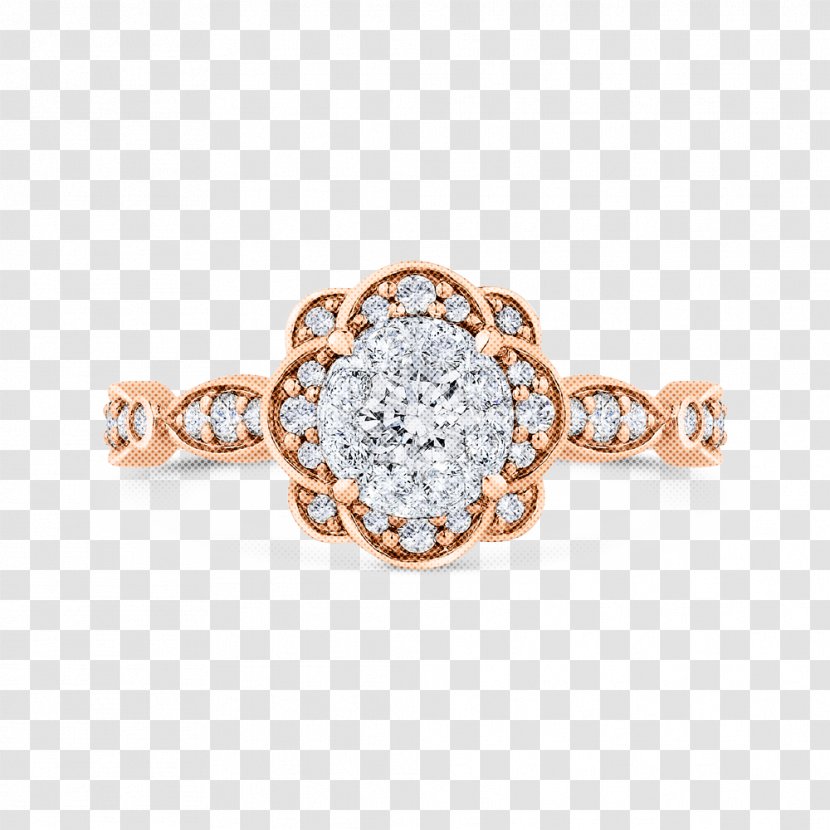 Jewellery Fashion Accessory Diamond Ring Engagement - Body Jewelry - Metal Gold Transparent PNG
