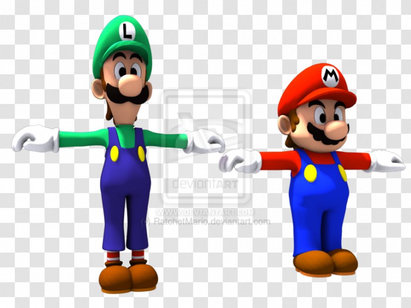Super Mario 3D Land & Luigi: Superstar Saga Dream Team World - 3d Computer Graphics - Luigi Transparent PNG