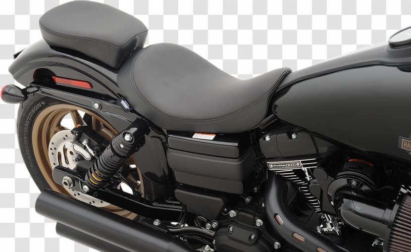 Harley-Davidson Super Glide Saddlebag Custom Motorcycle - Sissy Bar - Vehicle Identification Number Transparent PNG