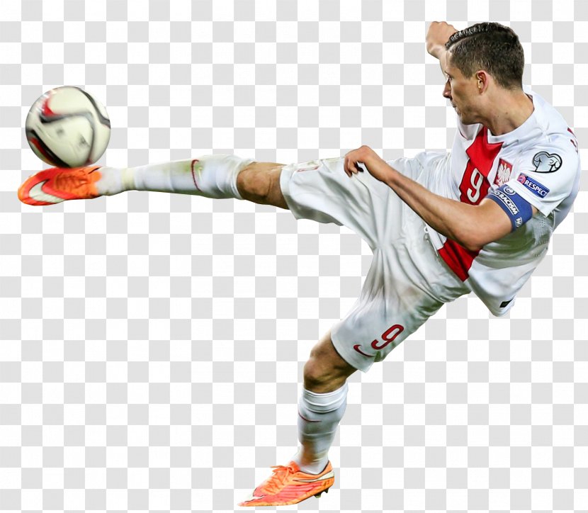 Team Sport Football Shoe - Ball - Lewandowski Poland Transparent PNG