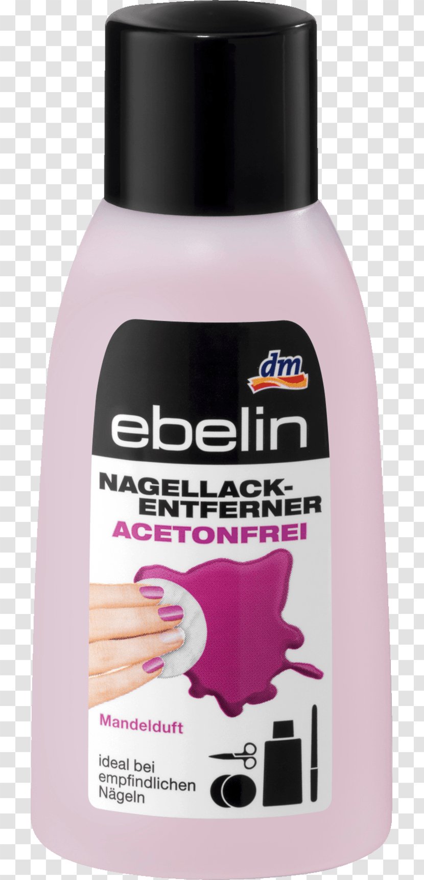 Nagellackentferner Acetone Nail Polish Cleanser - Makeup Transparent PNG